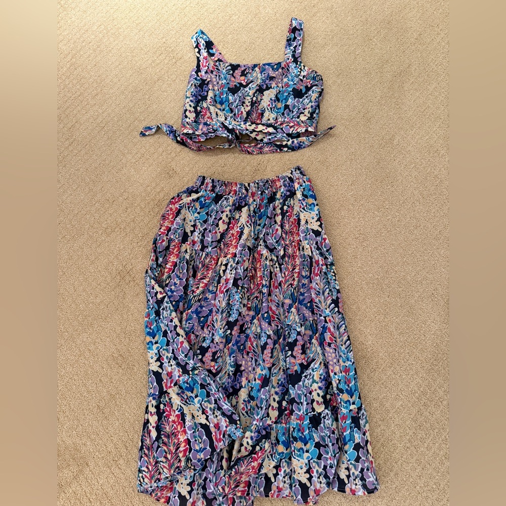 Floral Two-Piece Set